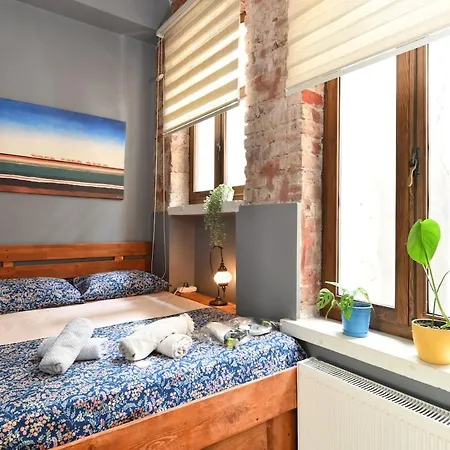 Historical Wooden Style Ac In Beyoglu Galata