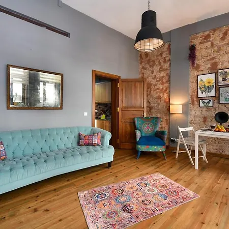 Historical Wooden Style Ac In Beyoglu Galata Lejlighed *