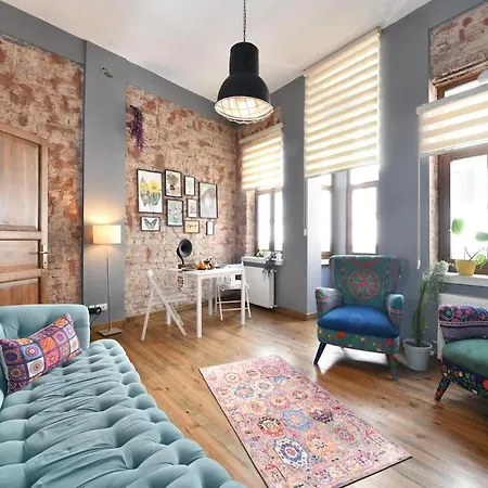 Historical Wooden Style Ac In Beyoglu Galata 아파트